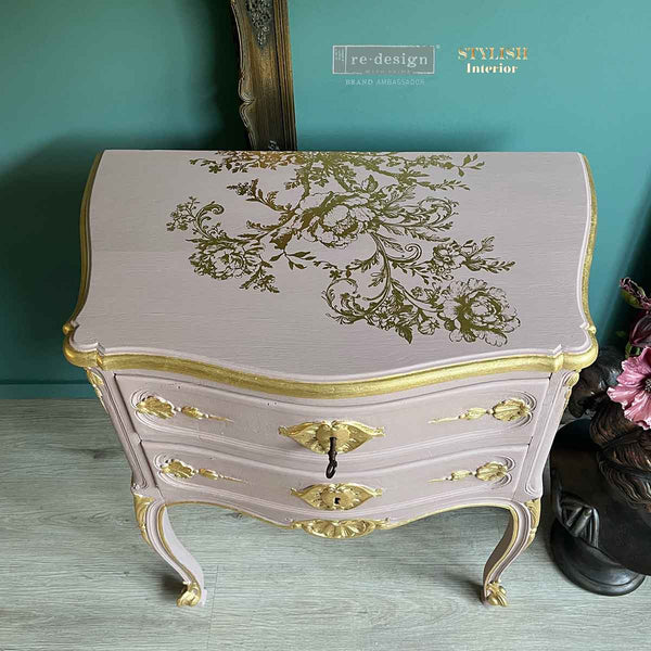 Decor Middy Foil Transfers® Kacha – Label De LuxeTransfers® Foil – Églantine Elegance