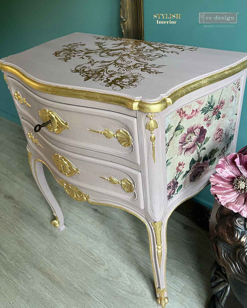 Decor Middy Foil Transfers® Kacha – Label De LuxeTransfers® Foil – Églantine Elegance