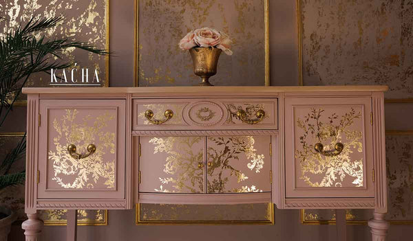 Decor Middy Foil Transfers® Kacha – Label De LuxeTransfers® Foil – Églantine Elegance