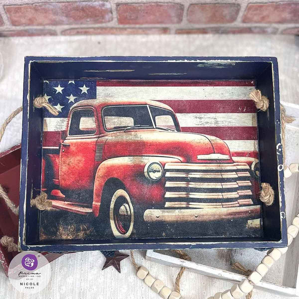 A3 DECOUPAGE DECOR TISSUE PAPER PACK – ALL AMERICAN