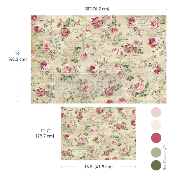 Double Delight Decoupage Fiber Paper Set – Timeless Charm