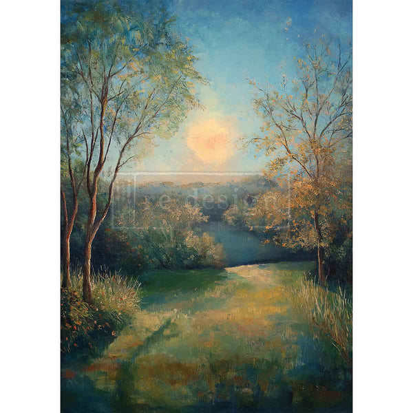 A3 Decoupage Fiber – Cozy Countryside