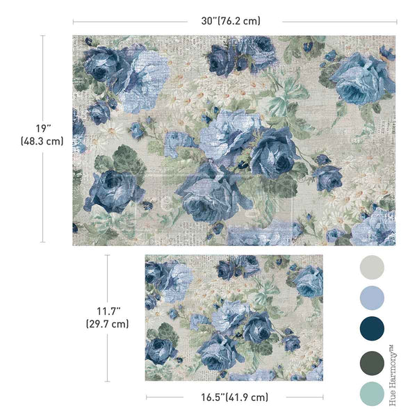 Double Delight Decoupage Fiber Paper Set – Meadow Melodies