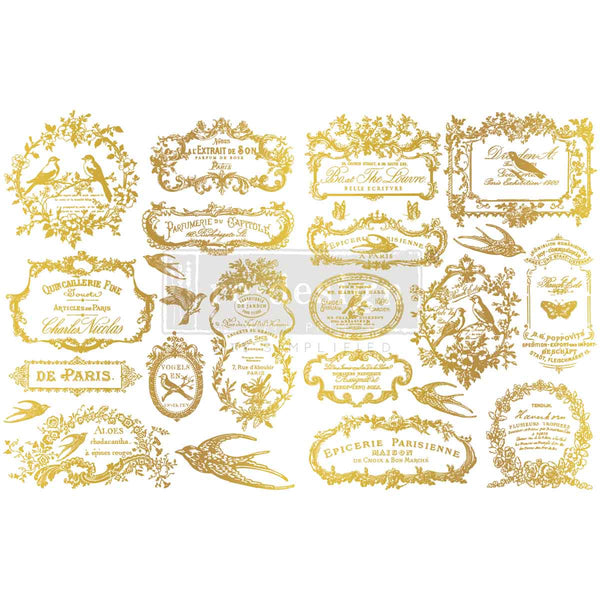 H2O Transfers Gold – Chant Du Matin