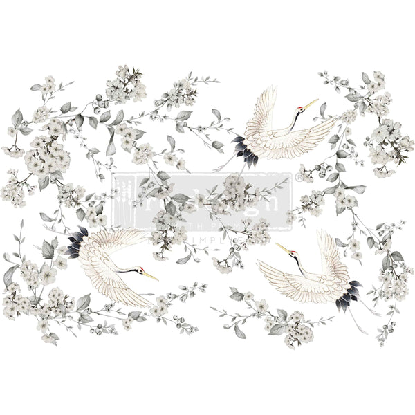 Decor Transfers – Silver Wings