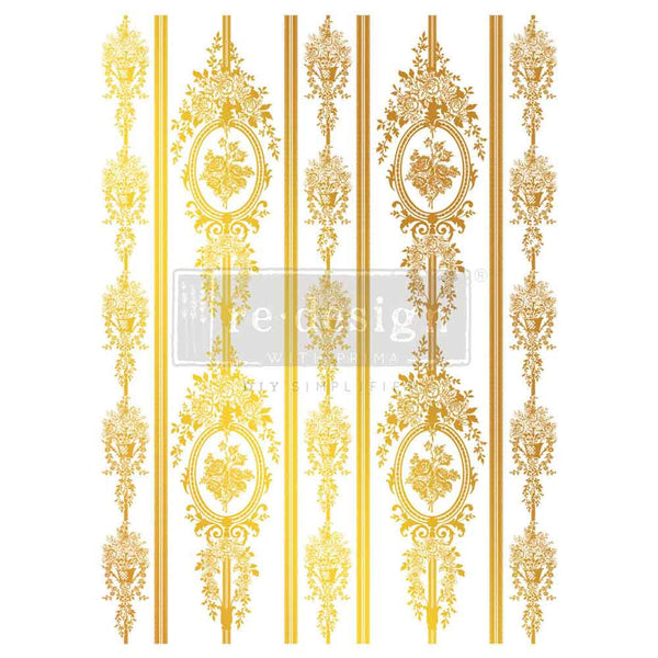 Decor Transfers® Gold Foil by Kacha- Chateau Filigree