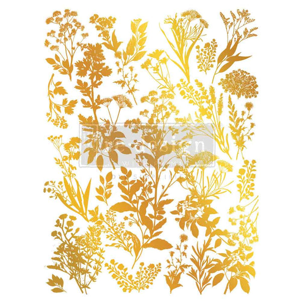 Decor Transfers® Gold Foil by Kacha- Luxe Foliage