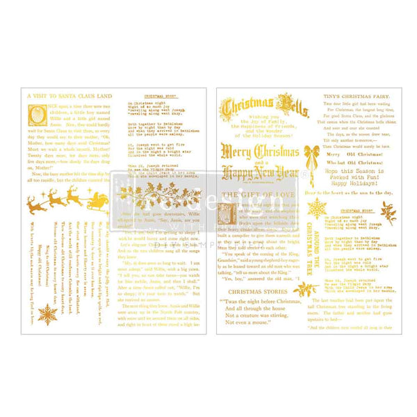 Middy Foil Transfers Kacha – Golden Tidings