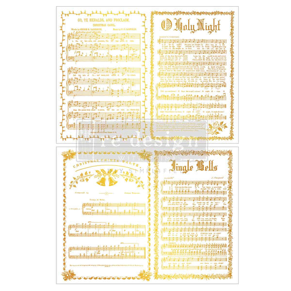 Middy Foil Transfers Kacha – Yuletide Symphony