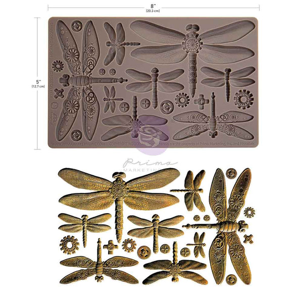 Finnabair Decor Moulds – Machine Dragonflies