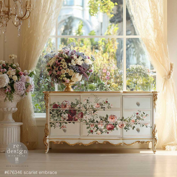Decor Transfers – Scarlet Embrace