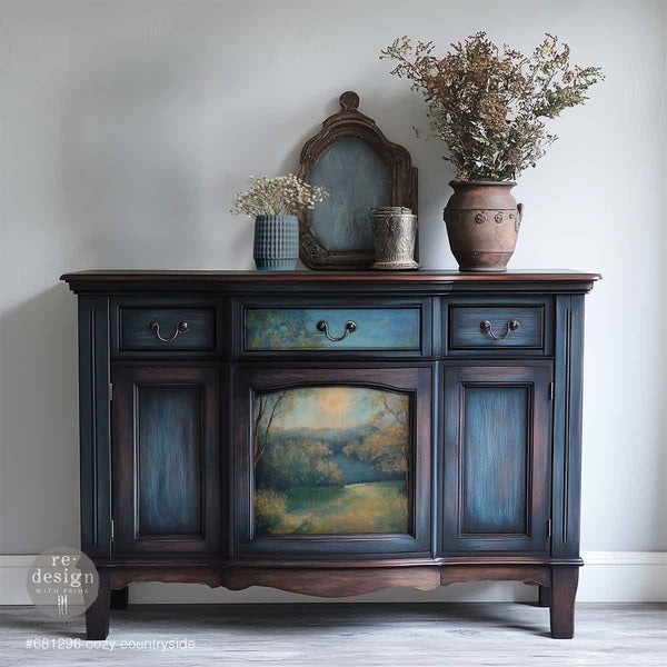 A3 Decoupage Fiber – Cozy Countryside