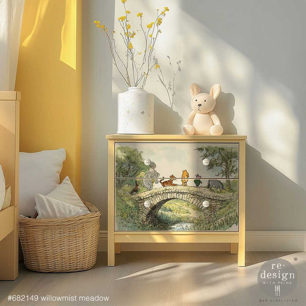 A3 Decoupage Fiber – Willowmist Meadow