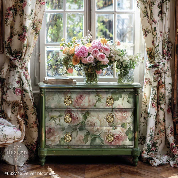 A1 Decoupage Fiber – Velvet Bloom