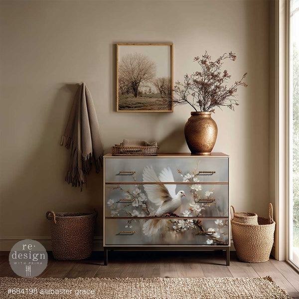 A1 Decoupage Fiber Kacha –  Grace Alabaster