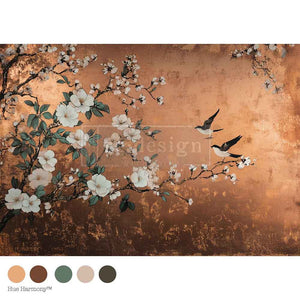 A1 Decoupage Fiber – Feathers In The Glow