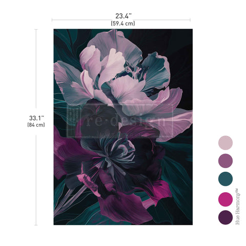 A1 Decoupage Fiber – Lavish Bloom – 1 sheet