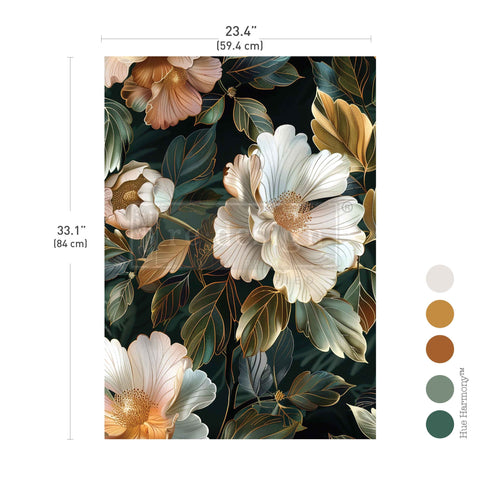 A1 Decoupage Fiber – Opulent Petal