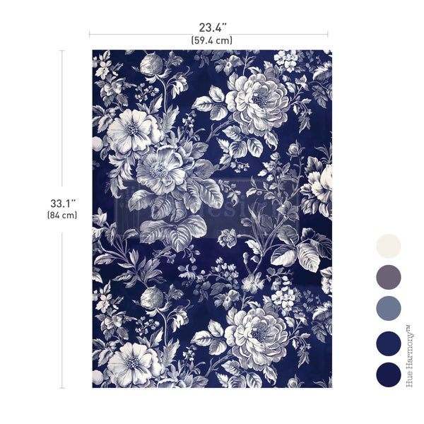 A1 Decoupage Fiber – Secret Garden Bloom