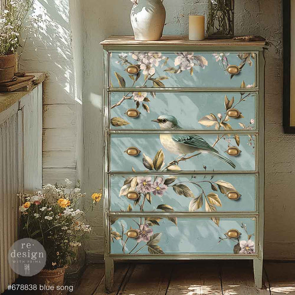 A1 Decoupage Fiber – Blue Song