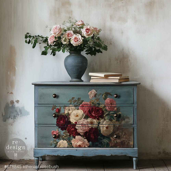 A1 Decoupage Fiber – Ethereal Rosebush