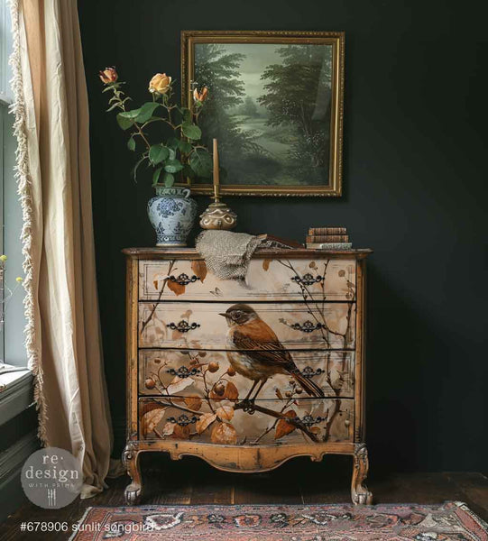 A1 Decoupage Fiber – Sunlit Songbird