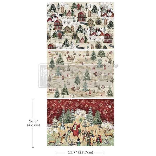 A3 Decoupage Fiber Pack – Whimsical Woodland