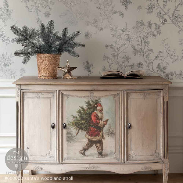 A3 Decoupage Fiber Pack – Santa’S Woodland Stroll