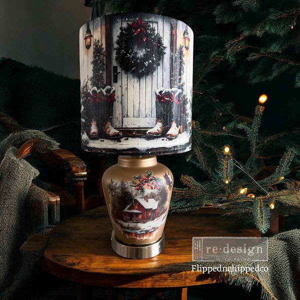 A3 Decoupage Fiber Pack – Santa’S Woodland Stroll