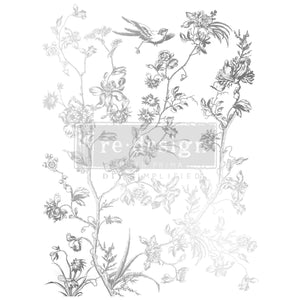 DECOR FOIL TRANSFERS® KACHA – SILVER BIRD