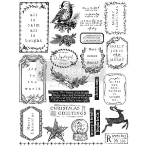 Decor Clear Stamp – Holly Jolly