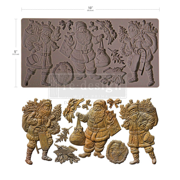 Decor Moulds – Santa’s Holiday Cheer