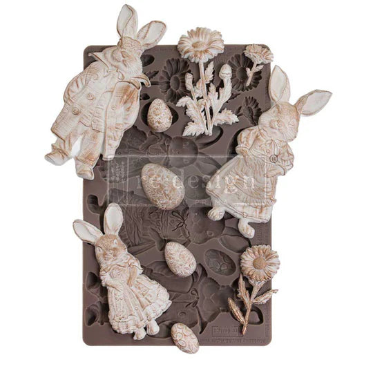 Decor Moulds Springtime Bunny