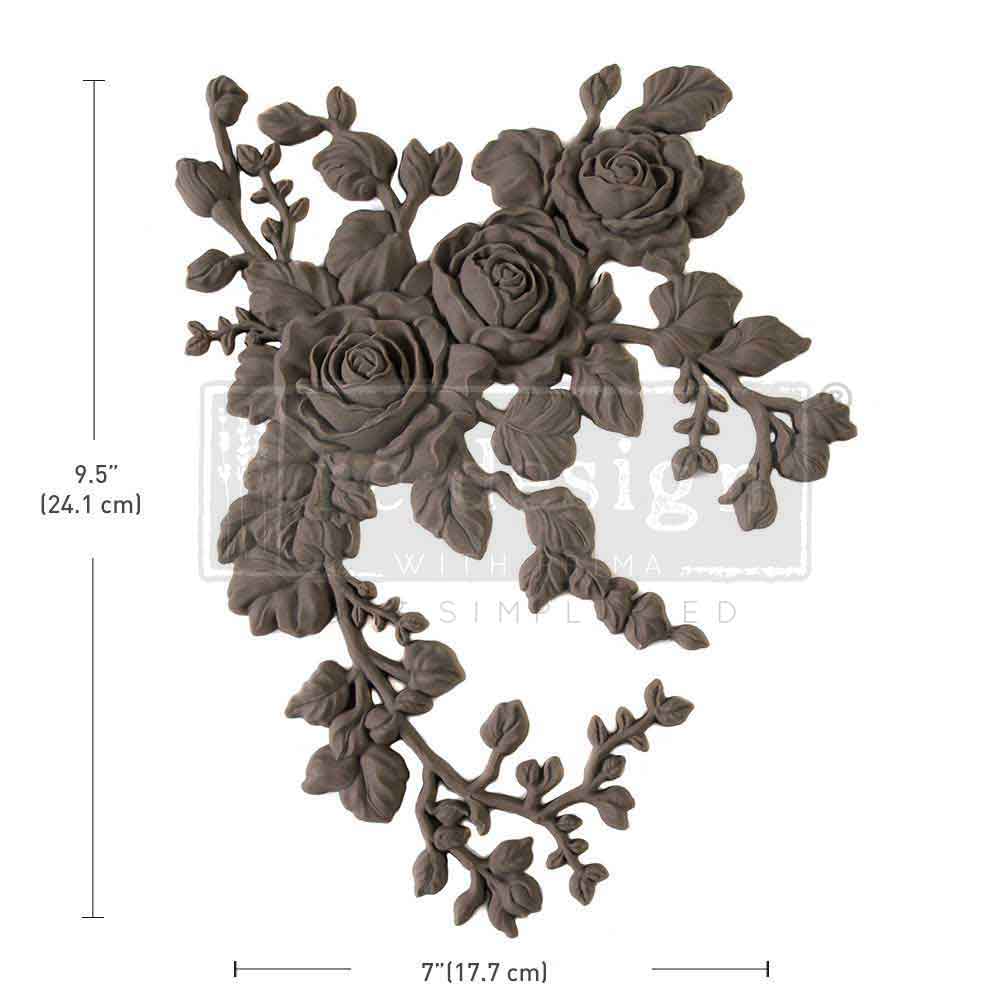 Decor Poly – Velvet Cascade Left