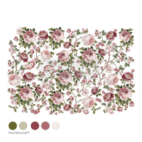 Decor Transfers Kacha – Blushing Blooms Symphony