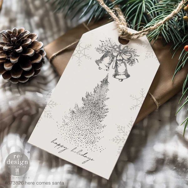 Decor Clear Stamp – Here Comes Santa