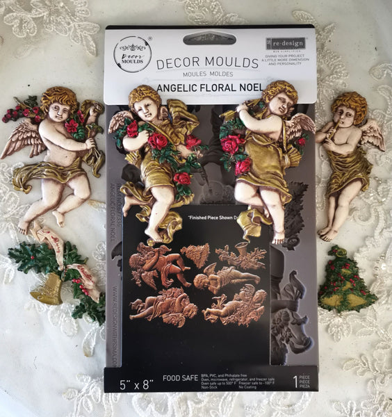 Decor Moulds – Angelic Floral Noel