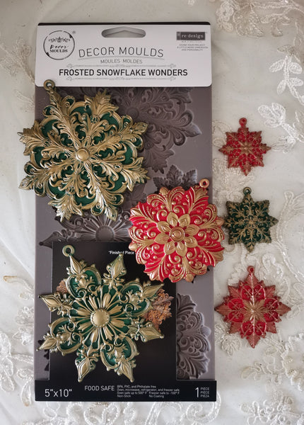 Decor Moulds – Frosted Snowflake