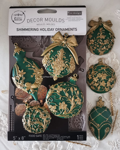 Decor Moulds – Shimmering Holiday Ornaments