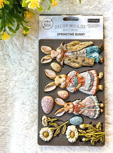 Decor Moulds Springtime Bunny