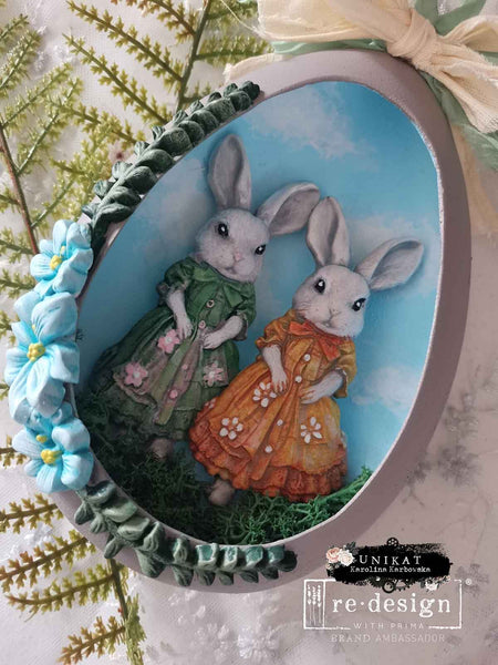 Decor Moulds – Springtime Bunny