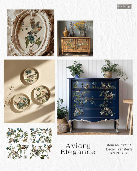 Decor Transfers® – Aviary Elegance