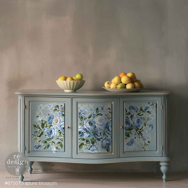 Decor Transfers – Azure Blossom