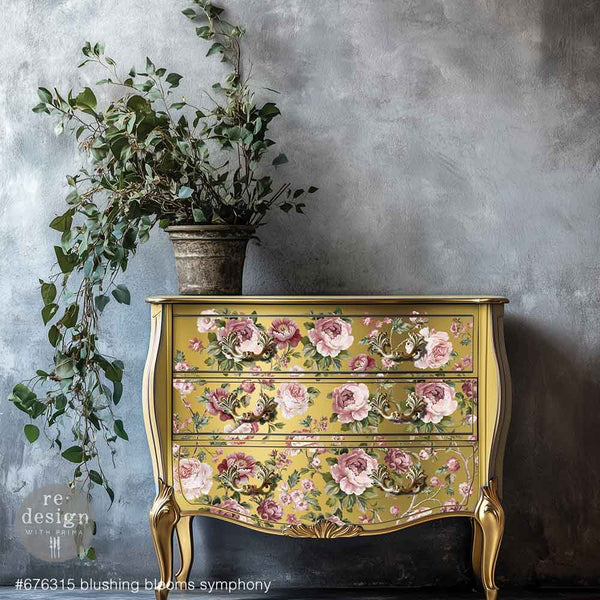 Decor Transfers Kacha – Blushing Blooms Symphony