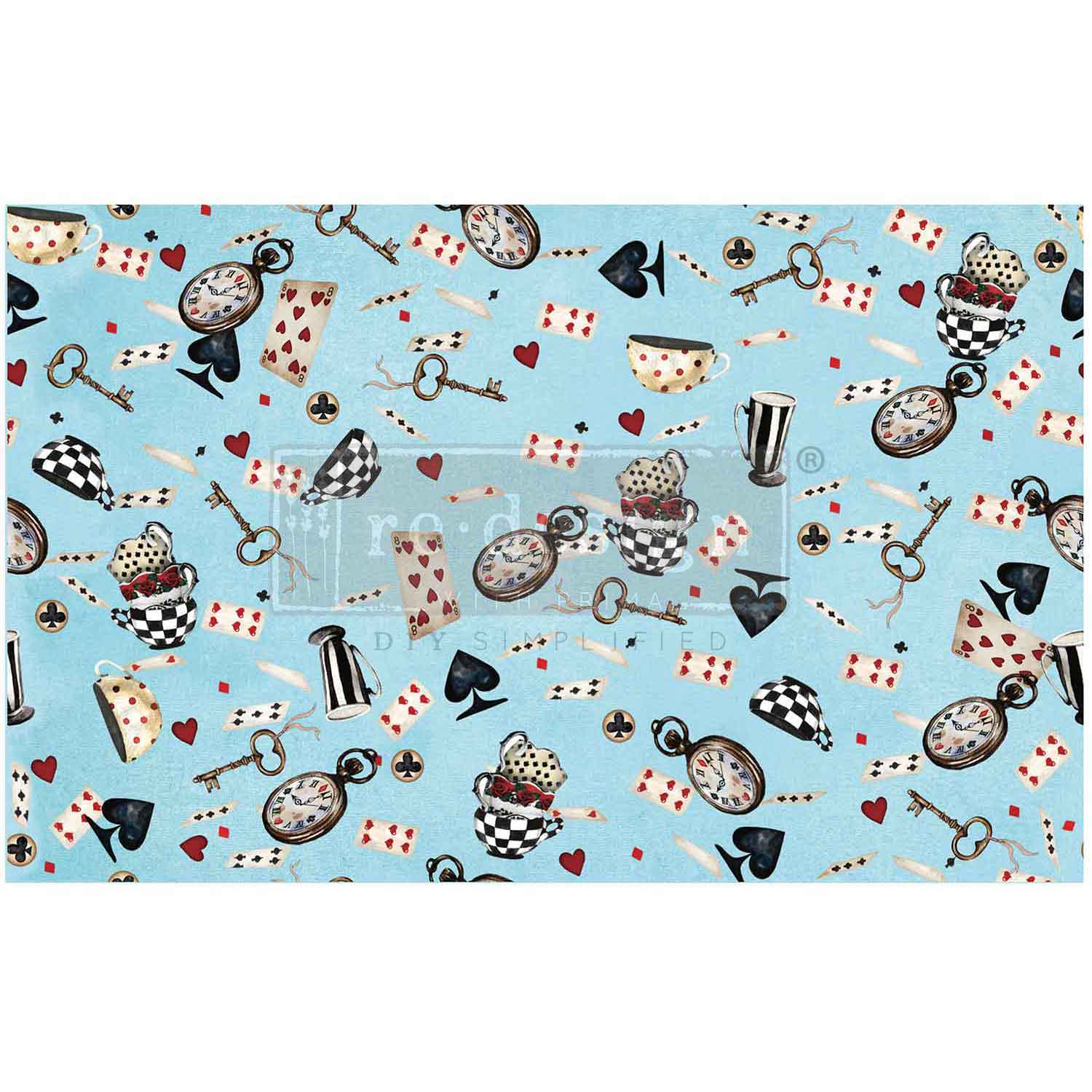 Decoupage Decor Tissue Paper – Wonderland Whimsy