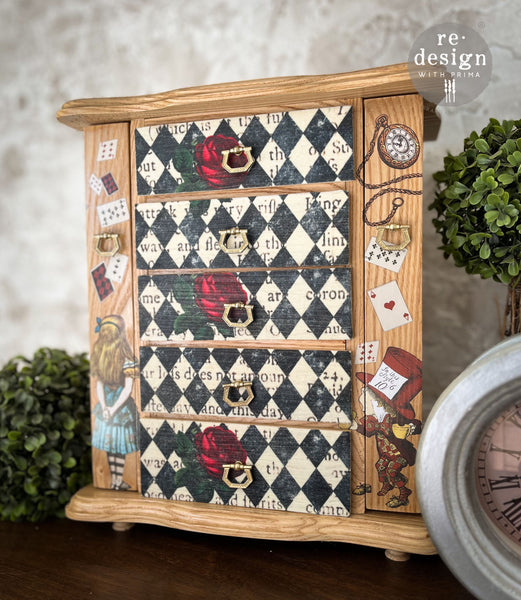 Decoupage Decor Tissue Paper – Queen’s Court of Roses