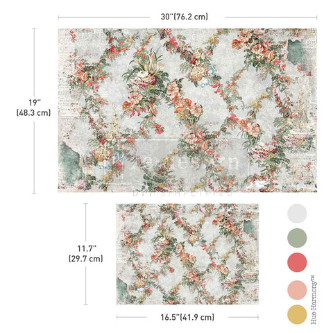 Double Delight Decoupage Fiber Paper Set – Jardin Fleuri