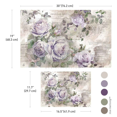 Double Delight Decoupage Fiber Paper Set – Soft Veil