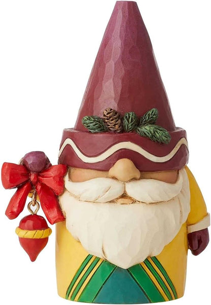 Enesco Jim Shore Crayola Gnome Holding Ornament Figurine