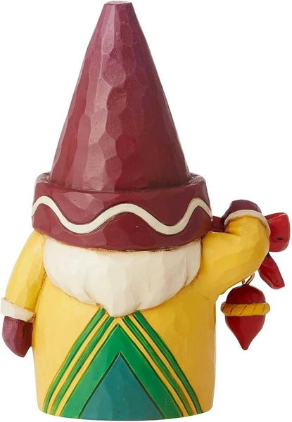 Enesco Jim Shore Crayola Gnome Holding Ornament Figurine